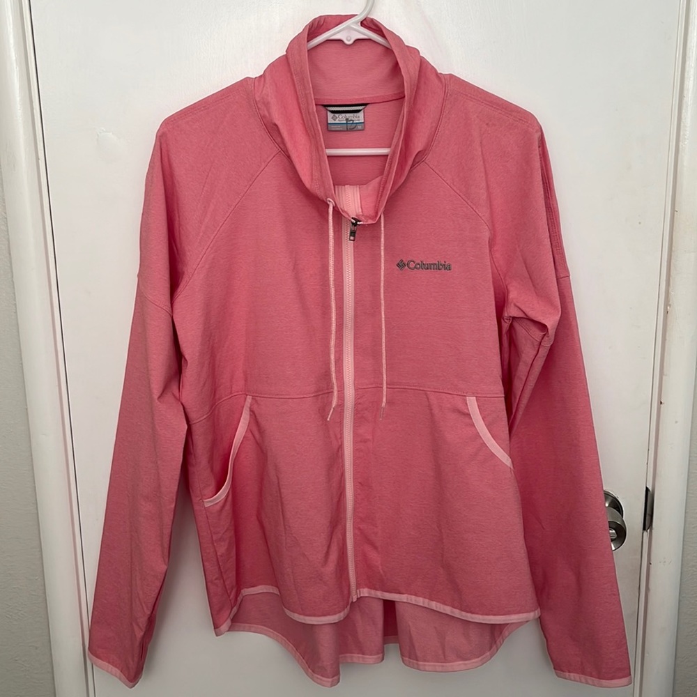 Columbia | Women’s Softshell Full Zip Hoodie Pink
